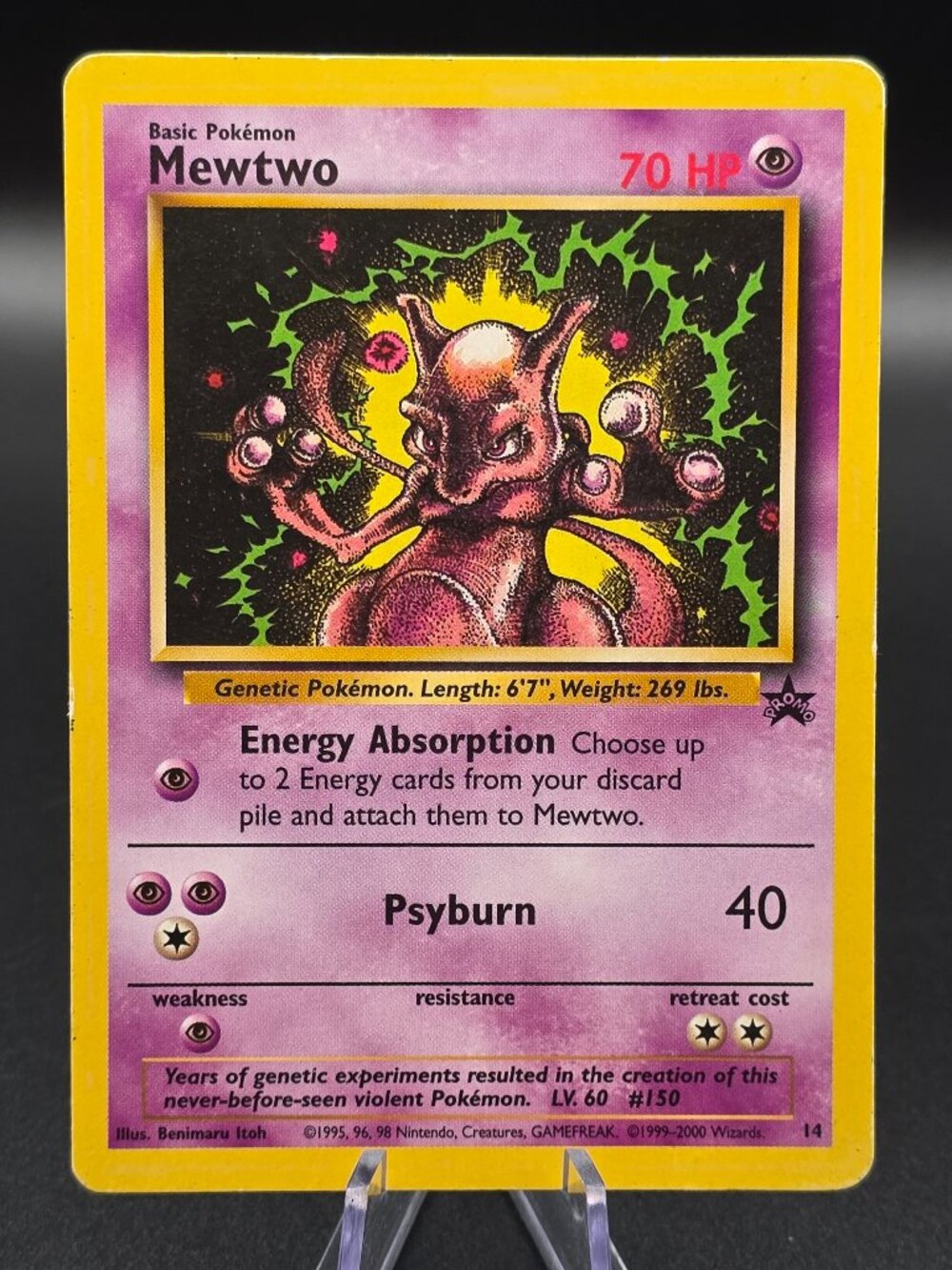 Mewtwo 14 Wizards Black Star Promos Pokemon - Promo MP